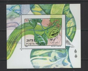 Romania  #3943 (1994 Environmental Protection sheet) VFMNM CV $3.00