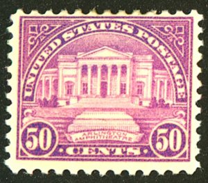 U.S. #701 MINT OG HR