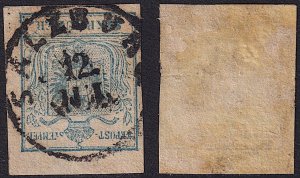 Austria - 1850 - Scott #5 - used - Type III - SALZBURG pmk