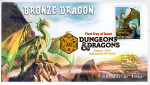 AO-5909-5918, 2024, Dungeons and Dragons, Complete Set (10), First Day Covers