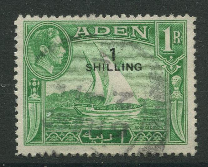 STAMP STATION PERTH Aden #43 - KGVI Definitive Overprint 1951 Used CV$0.30.