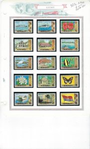 Kiribati 327a-40c MNH 1980-81 unwatermarked set (ak3582)