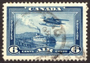 1938, Canada 6c, Used, Sc C6