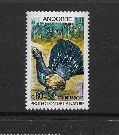 BIRDS - ANDORRA (FR) #203  MNH