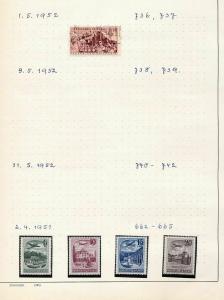 Czechoslovakia 1951/52  M&U Blocks Sheets (Appx 100+Items) (Ref DD543