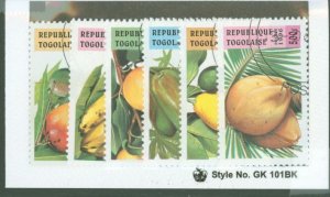 Togo #1743-1748  Single (Complete Set)