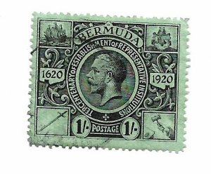 Bermuda 1921 - U - Scott #79 *