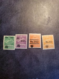 Stamps Brazil Michel 1CL10-13 never hinged