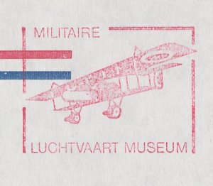 Meter cover Netherlands 1995 Military Aviation Museum Soesterberg - Biplane