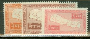 FW: Nepal 72-83 mint (81 no gum) CV $92.35; scan shows only a few