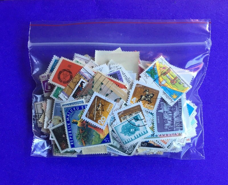 World Stamps 1750-2000+ Total in 5 Lots