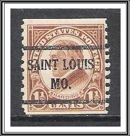 US Precancel #598-43 St Louis MO Coil Used