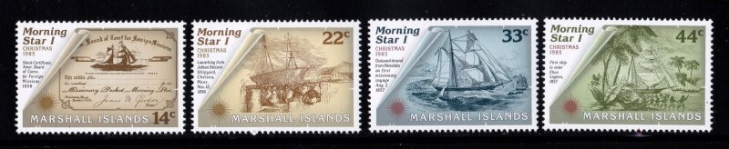 Marshall Islands         82 - 85            MNH OG