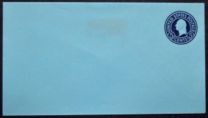 1921 US Sc. #U445 die 1 stamped envelope, 5 cent mint, fair to good shape