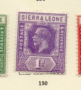 Sierra Leone 1920s Early Issue Fine Mint Hinged 1d. NW-159936