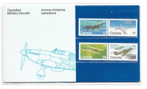 Canada Thematic Collection 16, Canadian Military Aircraft, MNH, VF