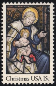 SC#1842 15¢ Madonna and Child Single (1980) MNH