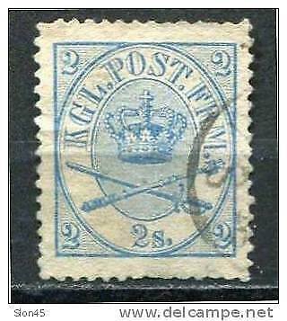Denmark 1864 SC 11  MI 11  Used