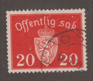 Norway O37 Coat of Arms 1939