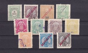 SA20g Mozambique 1880's -1910's Portuguese Colony stamps, used