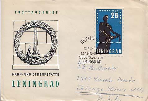 Germany D.D.R., First Day Cover