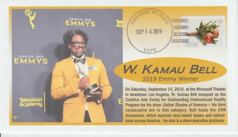 6° Cachets W. Kamau Bell 2019 Emmy Winner for CNN's United Shades of America 