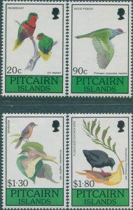 Pitcairn Islands 1990 SG385-388 Birds set MNH