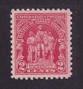 US 680 2c car MINT NH VF UW PF11 SINGLE FROM 1929 - 2P12