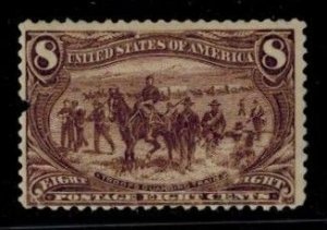 USA 289 MNH gum disturbance small perf tear