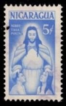 Nicaragua - #RA65 Jesus and Children - Used