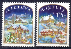 Lithuania 2003 Christmas Sc.754/5 MNH