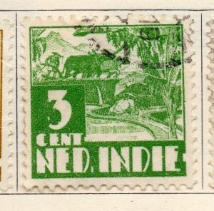 Dutch Indies 1933-34 Early Issue Fine Used 3c. 138801