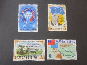 Samoa 1972 Sc 361-4 set MH