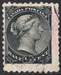 Canada SC#34 ½¢ Queen Victoria (1882) Used