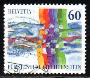 Liechtenstein # 1055 ~ Used, HMR ~ 1.00