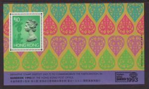 Hong Kong 683 Souvenir Sheet MNH VF