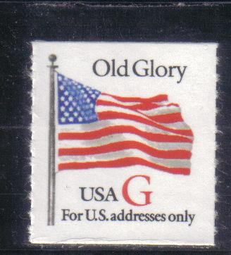 2892 - (.32) G-Rate red G mnh vf.