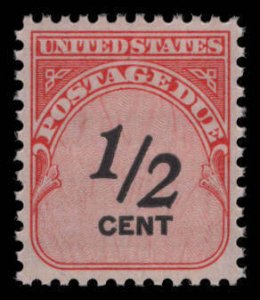 US Scott #J88 Postage Due 1/2 Cent MNH OG eGraded With Certificate Gem 100