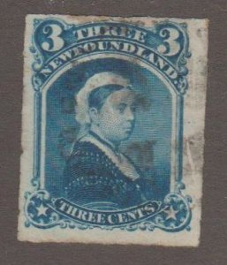 Newfoundland - Canada Scott #39 Stamp - Used Single