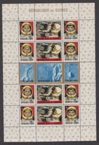 Guinea 387a Space Souvenir Sheet MNH VF