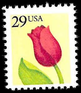 # 2524 MINT NEVER HINGED RED ROSE