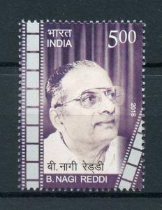 India 2018 MNH B. Nagi Reddy Film Producer 1v Set Movies Cinema Stamps