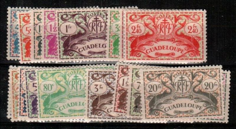 Guadeloupe Scott 168-86 Mint hinged (Catalog Value $16.70)