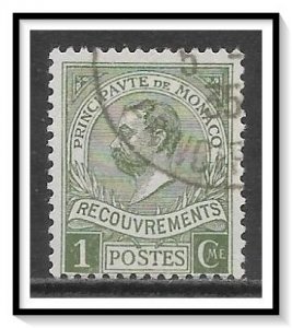 Monaco #J16 Postage Due Used