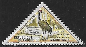 Mauritania # J27 - Grey Crane - MNH....{BRN10}