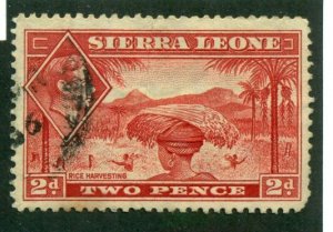 Sierra Leone 1941 #176A U SCV(2022)=$1.60