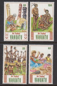 Vanuatu 536-539 MNH VF