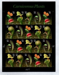 ALLY'S US Plate Block Scott #3528-31 34c Carnivorous Plants [20] MNH [FP-17]