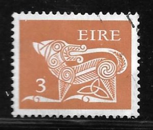 Ireland 295: 3p Stylized Dog, 7th Century Brooch, used, VF