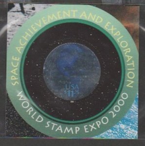 U.S. Scott #3412 Space Stamp - Mint NH Souvenir Sheet